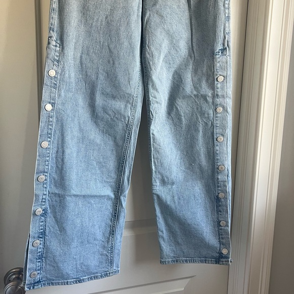 GAP Light Blue Flare & Wide Leg Jeans - Picture 6 of 9